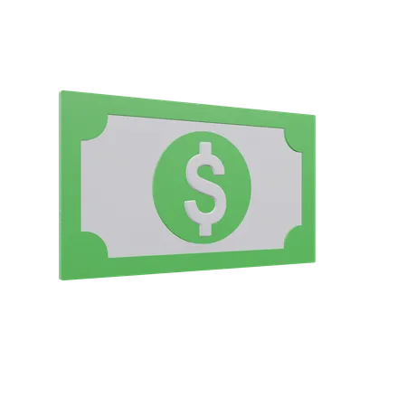 Currency dollar  3D Icon