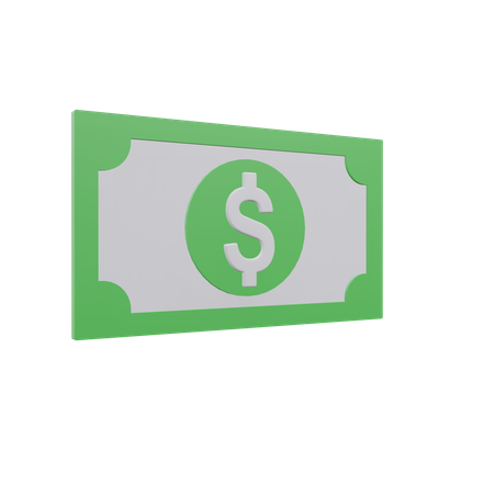 Currency dollar 3D Icon