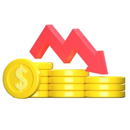 Currency Dropdown  3D Icon