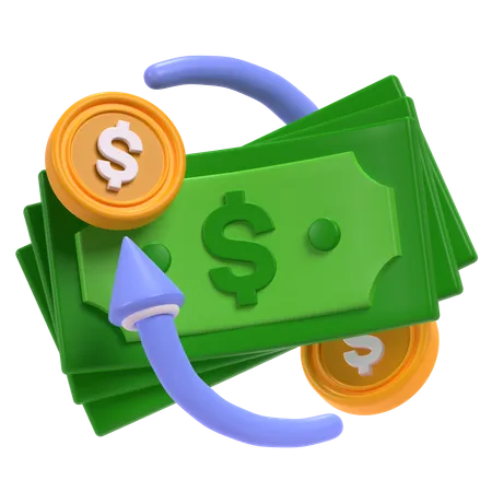 Currency Excange  3D Icon