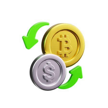 Currency Exchange  3D Icon