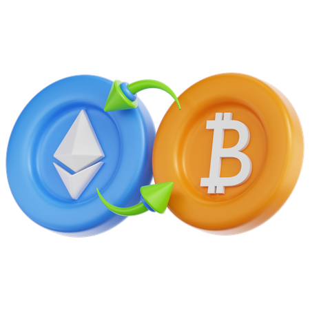Currency Exchange  3D Icon