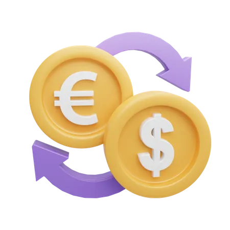 Currency Exchange 2  3D Icon