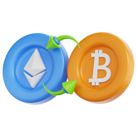 Currency Exchange  3D Icon