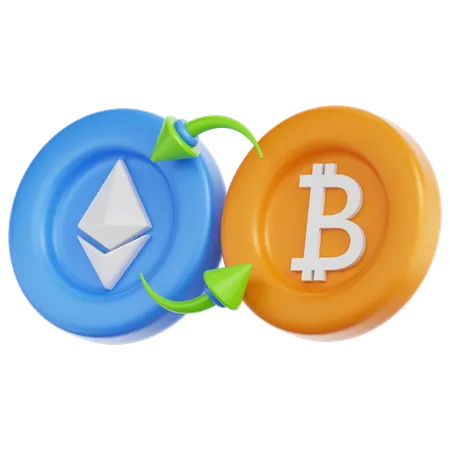 Currency Exchange  3D Icon