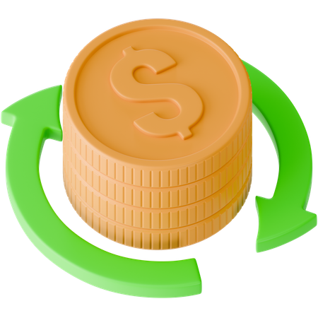 Currency Exchange  3D Icon