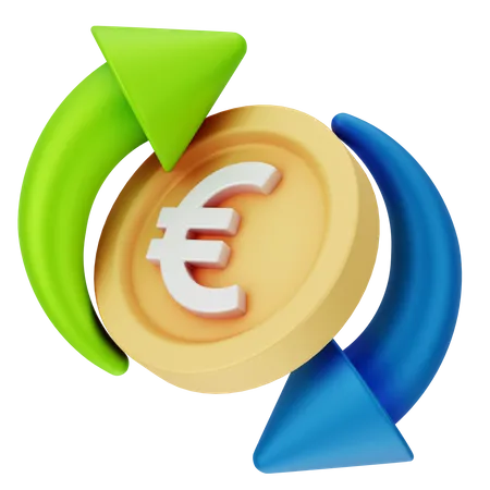 Currency Exchange  3D Icon