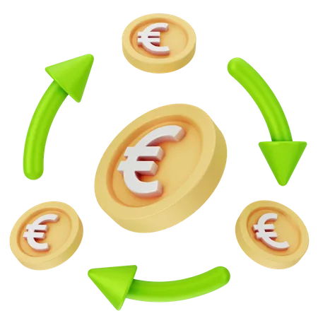 Currency Exchange  3D Icon