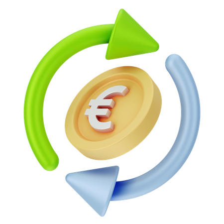 Currency Exchange  3D Icon