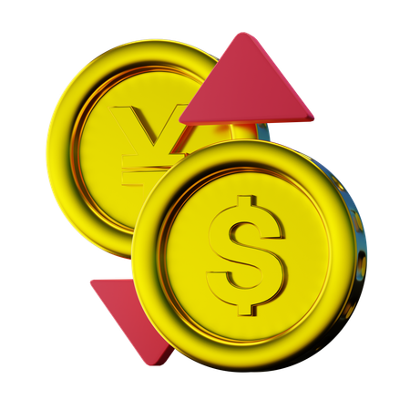 Currency Exchange  3D Icon