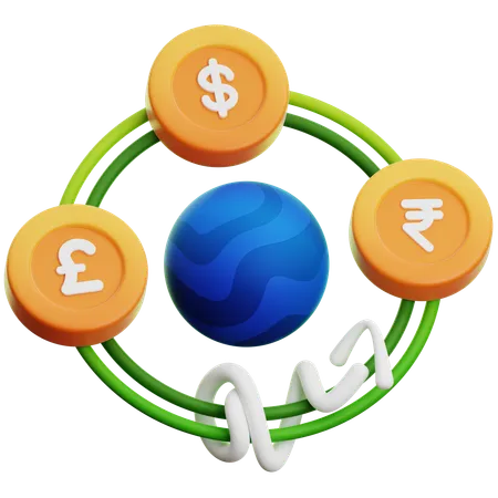 CURRENCY EXCHANGE  3D Icon