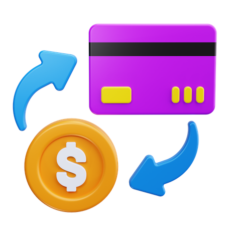 Currency Exchange  3D Icon