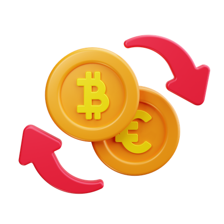 Currency Exchange  3D Icon