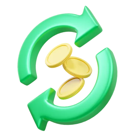 Currency Exchange  3D Icon