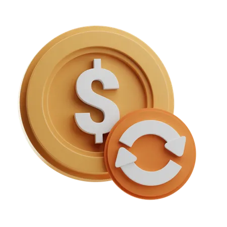 Currency Exchange  3D Icon
