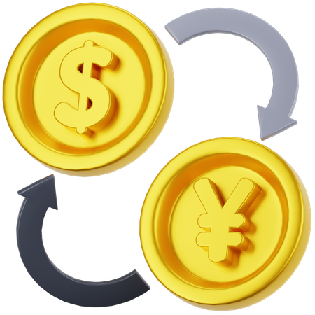 Currency Exchange  3D Icon