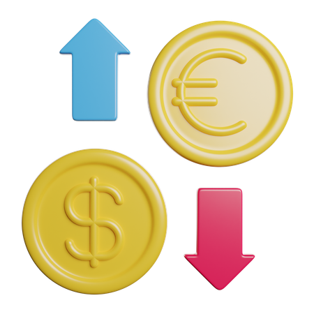 Currency Exchange  3D Icon