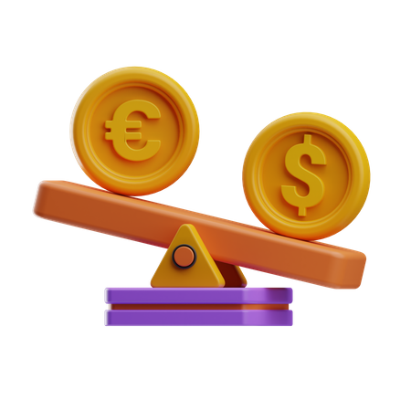 Currency exchange  3D Icon