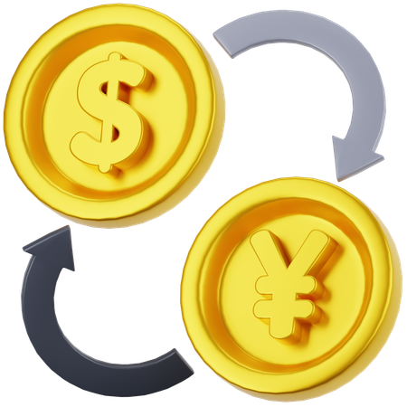 Currency Exchange  3D Icon