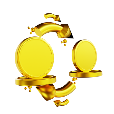 Currency Exchange  3D Icon