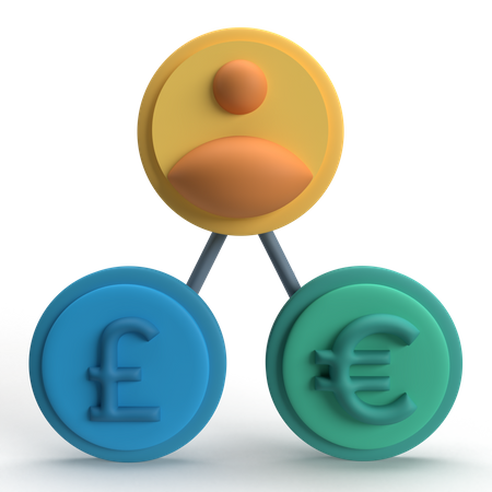 Currency Exchange  3D Icon