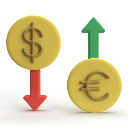 Currency Exchange  3D Icon