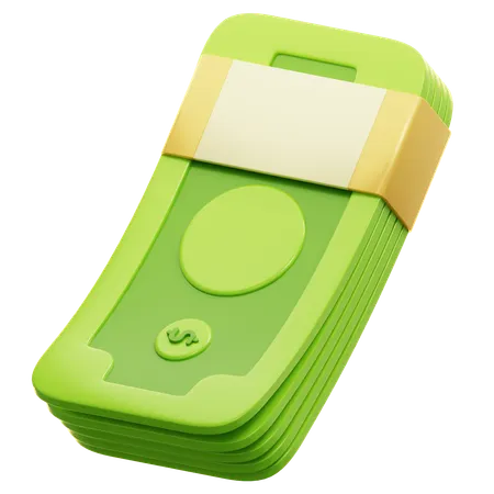 紙幣  3D Icon