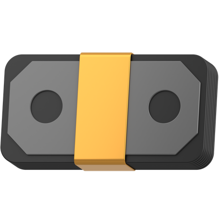 Currency note  3D Icon