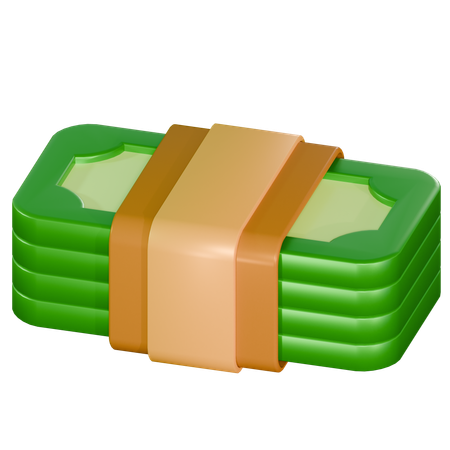 Currency Notes  3D Icon
