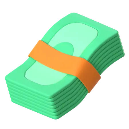 Currency Notes  3D Icon