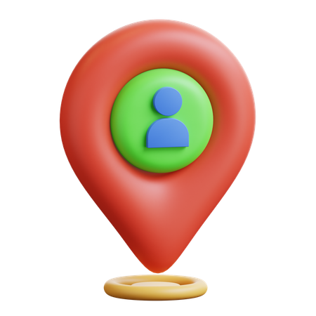 Current Location Indicator  3D Icon