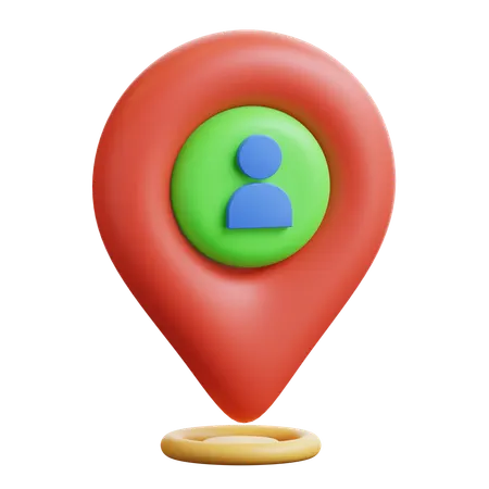 Current Location Indicator  3D Icon