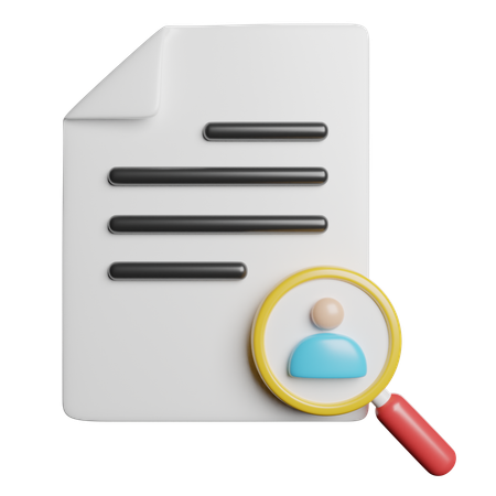 Curriculum  3D Icon