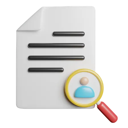 Curriculum  3D Icon