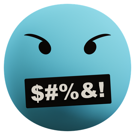 Curse Emoji  3D Icon