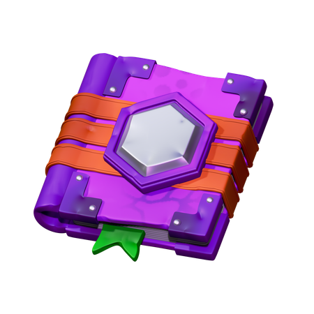 Cursed Book  3D Icon
