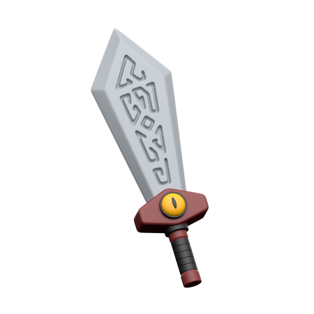 Cursed Sword  3D Icon