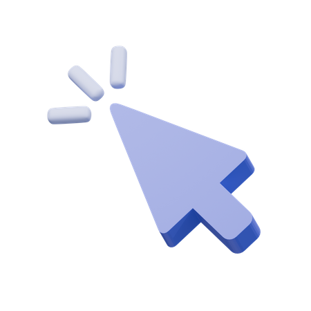 Cursor  3D Icon