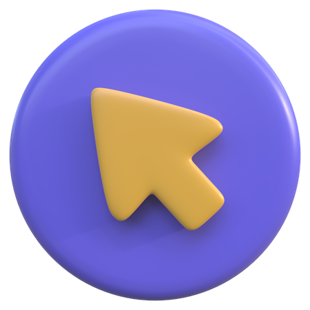 Cursor  3D Icon