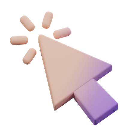 Cursor  3D Icon