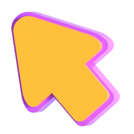 Cursor  3D Icon