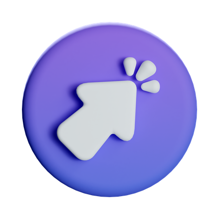 Cursor  3D Icon