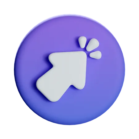 Cursor  3D Icon