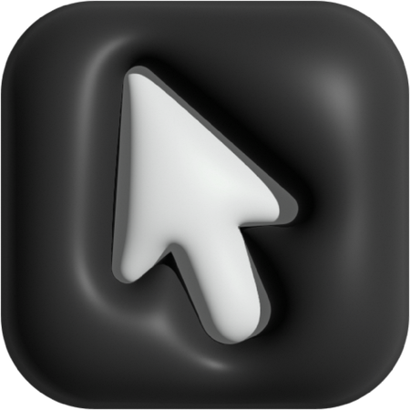 Cursor  3D Icon