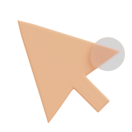 Cursor  3D Icon