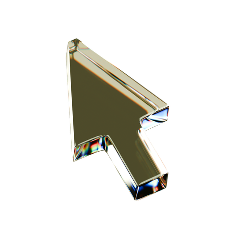 Cursor  3D Icon