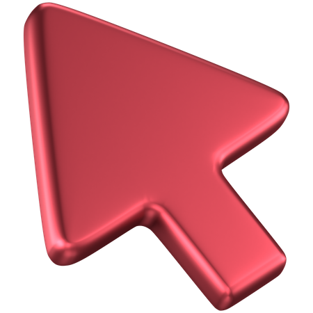 Cursor Abstract Shape  3D Icon