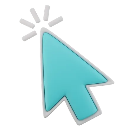 Cursor Click  3D Icon