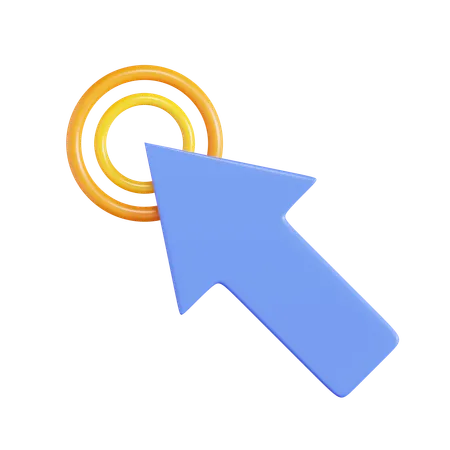 Cursor Click  3D Icon