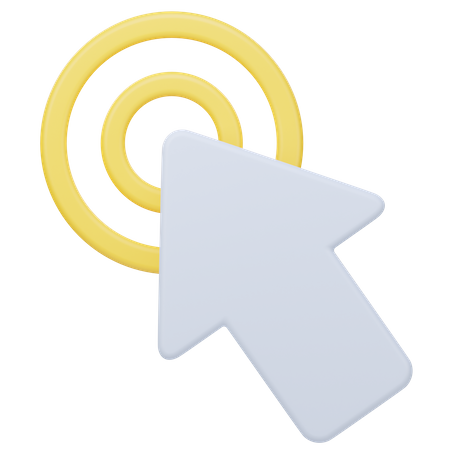 Cursor Click  3D Icon